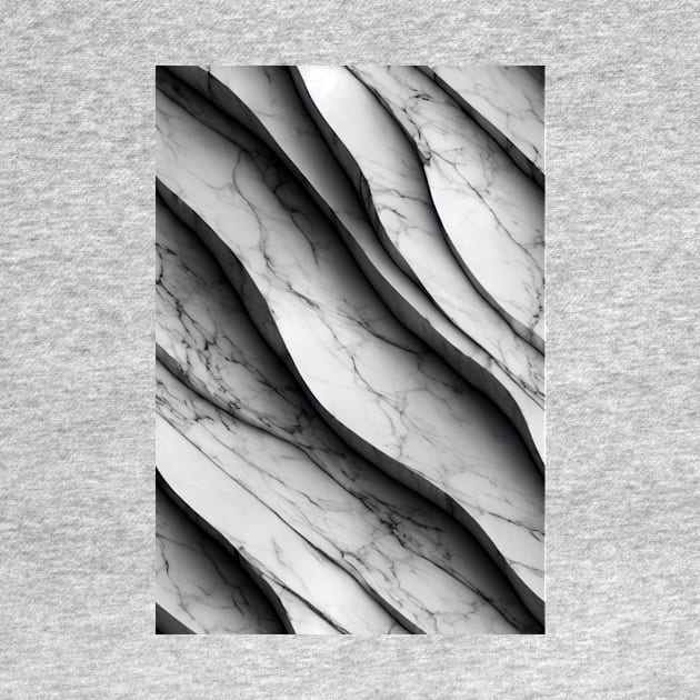 Luxurious White Marble Stone Pattern #8 by Endless-Designs